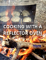 It�s possible to get homemade baked goodies, including pizza, breaded chicken, blueberry pie and chocolate chip cookies, even when you�re camping.